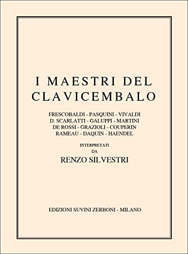 ,-Maestri Del Clavicembalo (A Cura Di Silvestri)-Clavecimbal-SCORE