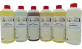 Dufte Momente | Whirlpool Duft 6 x 1 Liter | u.a. Eukalyptus, Kokos-Vanille, Lemongras, Sandelholz | mit naturreinen und natürlichen ätherischen Ölen | kein Schaum | vegan und ohne Tierversuche