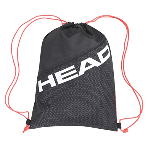 HEAD Unisex – Erwachsene Tour Team Shoe Sack Tennistasche, schwarz/orange, One Size