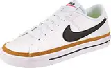 Nike Damen Court Legacy Next Nature Tennis Shoe, White/Black-Desert Ochre-Team Orange, 39 EU