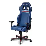 Sparco Icon Office Martini Racin Sitz, Navy Blue