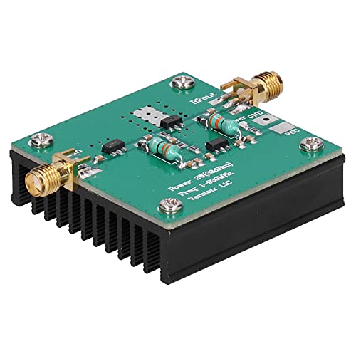 Respicefinem Low 12 VDC 10 × 7 × 2 12 VDC HF-Leistungs-Breitbandverstärker Verstärkungsmodul 1–930 MHz Arbeitsfrequenz 2,0 W Breitbandfrequenz