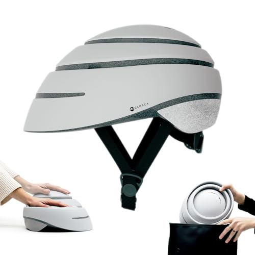 Closca - Faltbarer Fahrradhelm für Erwachsene (Closca Helmet Loop). Helm für Fahrrad, E-Roller und E-Scooter für Männer und Frauen (Unisex) Patentiertes Design