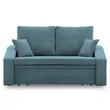 Sofa Dorma mit schlaffunktion, einfacher Aufbau, modernes Design, polstermöbel. Schlafcouch zum Wohnzimmer. Widerstandsfähiges, Minimalistisches Design (POSO 026)