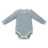 Body 98 Kurzarm Junge Neugeborenen Baby Mädchen Strampler Langarm Rundhals Einfarbig Außerhalb Body Strampler Overall Kleidung Trikot (Blue, 24-36 Months)