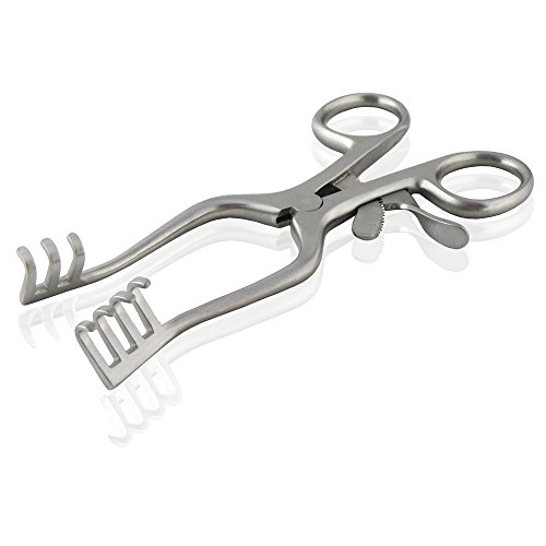best for surgery Hochwertiger professioneller medizinischer chirurgischer Weitlaner Wundspreizer Spreizer mit stumpfen Spitzen 13cm rostfrei