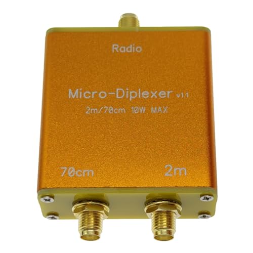 HondoKet 10 W V/U 2 M 70 cm Mikro-Diplexer-Duplexfilter, Wird Zwischen Sender und Antenne Platziert (mit Gehäuse)