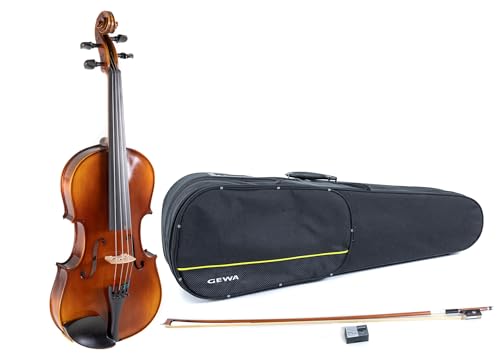 GEWA Viola, Violagarnitur Serie Allegro VA1-35,5 cm (3/4 Viola) Spielfertig inkl. Formetui, Massaranduba Bogen, Thomastik Infeld AlphaYue Saiten