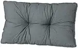 Madison Loungekissen Florance 60x43 cm Basic Grey 10 cm dick flexibel in der Form anpassbar/Rückenkissen