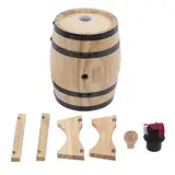 CHICIRIS Weineichenfässer Selbstgebraute Weineiche Reifefässer Bierfässer aus Holz für Bar Catering Grillladen Einfallsreichtum Handwerkskunst(#1)