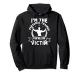 Personal Trainer Design für Fitness-Instructors Pullover Hoodie