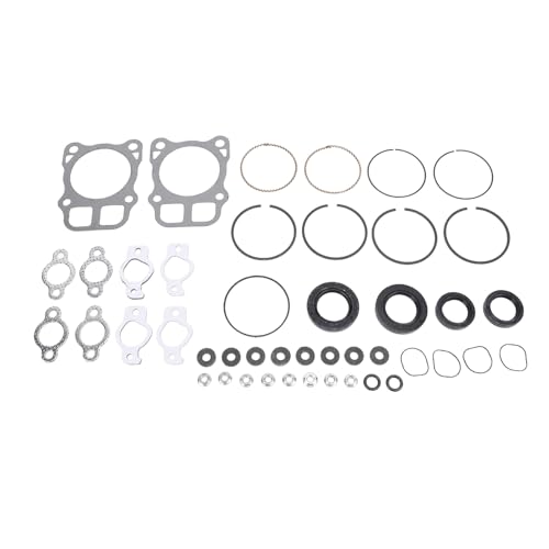 Kuuleyn -Überhols -Kit, Motorenüberholungs -Kit Aluminiumlegierung Überholung Rebuild Kit, Kolbenringe Dichtung Set Motor umgebaut Überhols Kit kompatibel für CH18 CH20 CH22