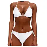 Generisch Bikini Damen Push Up Bikini Set Elegant Bikini Mit Pailletten Zweiteiler Badeanzug Bademode Bikini Mit Glitzer Bikini Damen Set Bauchweg Aesthetic