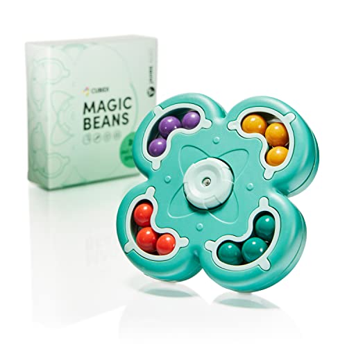 CUBIDI® Original Magic Bean - Flower, Grün | Spannendes Knobelspiel für Kinder und Erwachsene | Geschicklichkeitsspiel für Mädchen und Jungen ab 6 Jahren