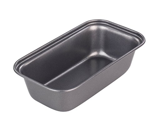 Chef Aid Mini-Kastenform, antihaftend, rechteckige Brotform, 13.5 x 6.5 cm Ideal für kleine Brote, Laibe, Kuchen und Gebäck, für individuelle Portionen und Desserts.