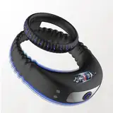 Jomyu Penisring Vibrator Penis Cock Ring Mit 10 Vibrationsmodi Penis Ring Erotik Sex spielzeug für Paare extrem Cockring Klitoris Stimulator Sex Toys Doppel-Penisringe Porno Sexspielzeug für Männer