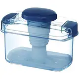 Instant Pickle Maker Gemüsepresse Tsukemono Behälter, rechteckig, hergestellt in Japan, BPA-frei (Blau 0,8 l)