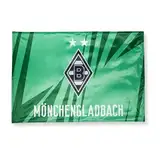 Borussia Mönchengladbach Hiss-Fahne "Away24/25" | Offizieller Fanartikel Fohlenshop | Gladbach Vereinsfahne Maße 100 x 150 cm Flagge | Fussball Vereinsfahne