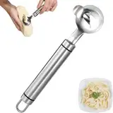 Cuchara Pelador de Nopales Kaktusschäler-Löffel, multifunktionales Kaktusschäler-Messer-Werkzeug, manuelle Nudelschneider-Schaufel für Küchenhelfer (1, 2, 3 Stück) (1 Stück)