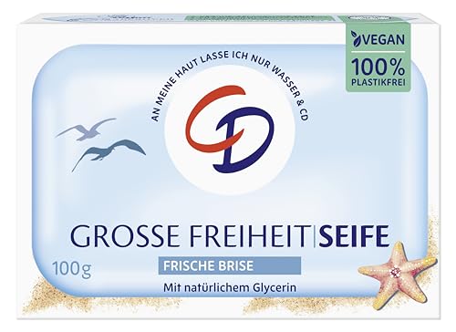 CD MILDE SEIFE GROSSE FREIHEIT "frische Brise" 100G vegan & ohne Mikroplastik