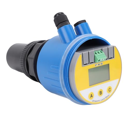 Digital Ultrasonic Level Meter LED-Anzeige 4-20 MA Flüssiger Wassersensor 0-10m Tiefe Messung Integrierter Sender für die Abwasserverarbeitung von Wasser