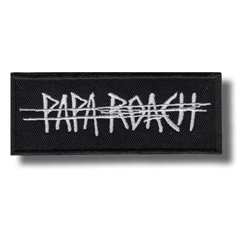 American Rock Patch Aufnäher – Abzeichen zum Aufnähen oder Aufbügeln – trendiges Modeaccessoire – einzigartiges dekoratives Logo für Jacken, Jeans und Taschen – Vintage – Bekleidung