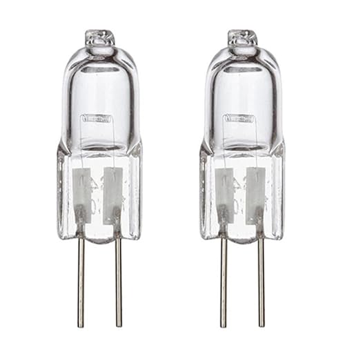 2 STÜCK G4 Halogen Leuchtmittel, Backofenlampe, Mikrowelle Glühbirne, 20W Glühbirnen Für Haushaltsgeräte Mit 280 Lume, Für Ofen/Mikrowellenherd Warmweiß GlüHbirne Bis 500 °C, 220–240 V