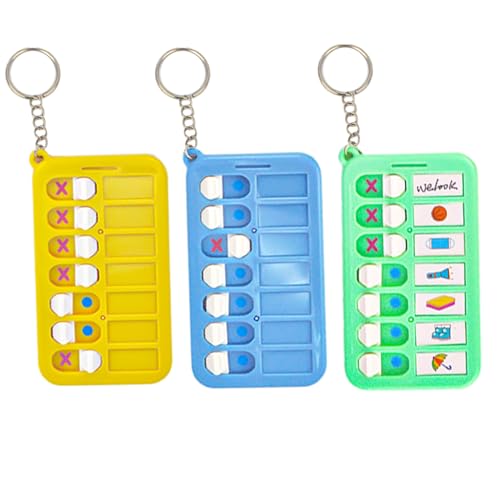 3-Stück To Do Liste Kinder,Memo Checklist Board,Aufgabenplaner Kinder,Checkliste Kinder,für Kinder Erwachsene Zeitplan Lernplanung Erinnerung,Effizientes Chores Planning Tagesplaner Checkliste Planung