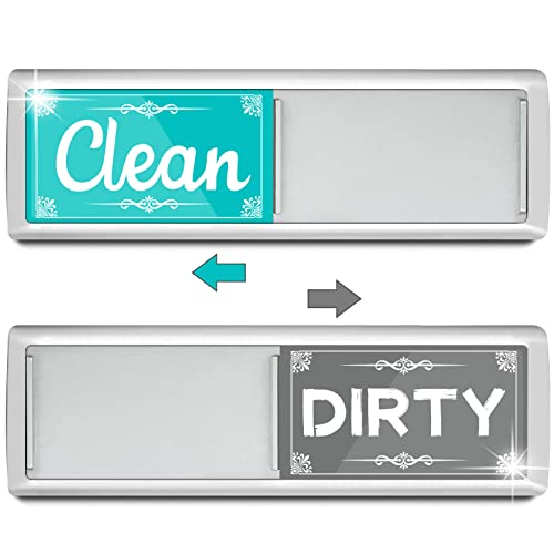 Dirty Clean Dishwasher Magnet - Clean Dirty Magnet for Dishwasher Magnete-Schild f¨¹r Geschirrsp¨¹ler Clean Dirty K¨¹hlschrankmagnete f¨¹r K¨¹hlschrank Dekor mit Saubere und Schmutzige f¨¹r Sp¨¹lm