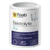 Raab Vitalfood Elektrolyte Pur, 170g, vegan, mit Messlöffel, ohne Zucker und ohne Süßungsmittel, Perfekt für Sportler bei Flüssigkeitsverlust