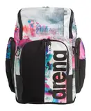 ARENA Spiky III Rucksack 45, Schwimmsportler, Sport, Fitnessstudio, große Trainingsausrüstung, Schwimmtasche für Damen und Herren, 45 Liter, Airbrush