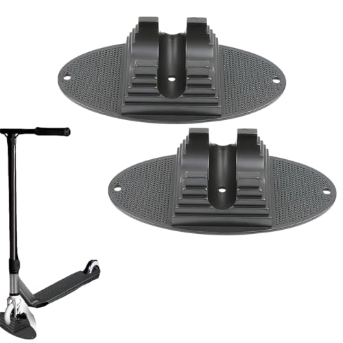 2 Stücke Stunt Scooter Ständer, Universal Scooter Stand, Passend für Pro Scooter Extra Stabiler Ständer, für Pro Stunt Scooter/Trick Roller für Kinder/Freestyle Roller/ 95 mm bis 125 mm Rädernn