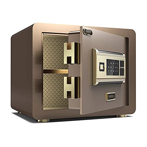 ZEDARO Safe Safes， Safes Safes， Haushalt Kleine Stahlproduktion Diebstahlsicherung mit großer Kapazität Kann in die Wand oder den Schrank eintreten 25 cm Truhe ，B