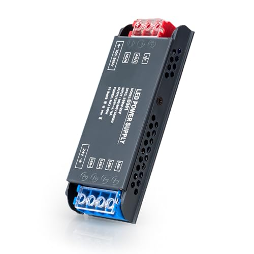BRIMETI LED Trafo 24V Netzteil 230V auf 24V 100W Treiber Schaltnetzteil Transformator 4,16A AC 230V auf DC 24 Volt, Kompakter Extrem Dünner Konstantspannung Niedervolttrafo für LED Strip