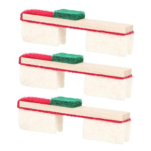 Supvox 3 Stücke Klavier Wartung Zubehör Klavier Nut Stumm Block Block Zufällige Farbe