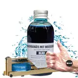 LevinQ Rudergerät Tankwasserfarbe Blau mit Handschuhe um Flecken ihre Haut zu verhindern fur Wasserrudergerätetanks wie Waterrower, Skandika, Hammer, First Degree, Fuel Fitness