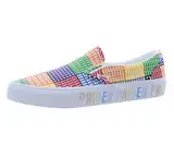 Vans Herren VN0A33TB3WJ1-120 Skate Shoe, (Pride) Multi/True White (Classic Slip-On), 40 EU