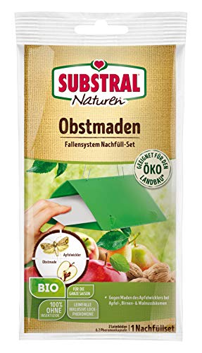 Substral Naturen Obstmaden-Falle Nachrüstset, gegen Apfelwickler bei Apfel-, Birnen- und Walnussbäumen, 1 Nachrüstset