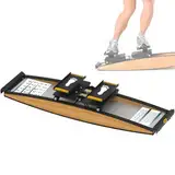 XLTEAM Indoor-Skigerät, Simuliertes Ski-Trainingsgerät, Professionelles Indoor-Fitnessgerät, 150 Kg Belastbar, 0-100 Kg Einstellbarer Widerstand, Für Trainingsbalance, Aerobic-Training