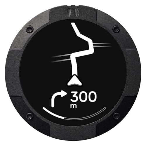 Beeline Moto II - Navigationsgerät für Motorräder | Globale Navigation | Minikarten-Schnittstelle | 14 Stunden Akkulaufzeit | IP67 Wasser- und stoßfest | USB-C-Aufladung mit Riemenhalterung