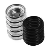 GETAJGHSD 5 Stück Bremspumpen Ölspiegel Sichtglas Motorrad Teileersatz Motorrad Dichtung Motorrad Modifikationszubehör Motorrad Zubehör Motorrad Zubehör