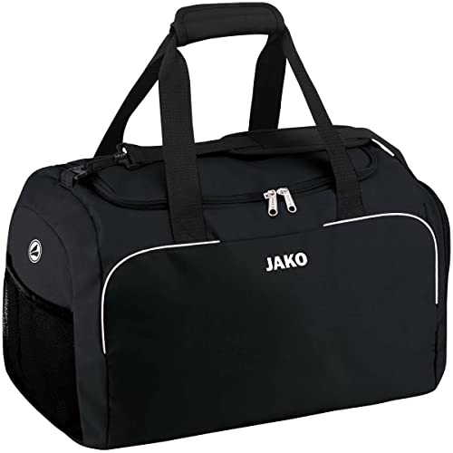 JAKO Sporttasche Classico, Bambini 38 x 21 x 28 cm (LxBxH), schwarz