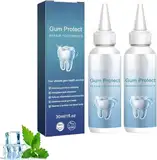 2 Stück Zahnfleisch-Reparatur Gel, Gum Repair Gel, Reparatur Von Zahnfleischrezessionen, Schutz der Zahnfleischgesundheit, Natürliche Formel, Tiefenreinigung Des Zahnfleischs