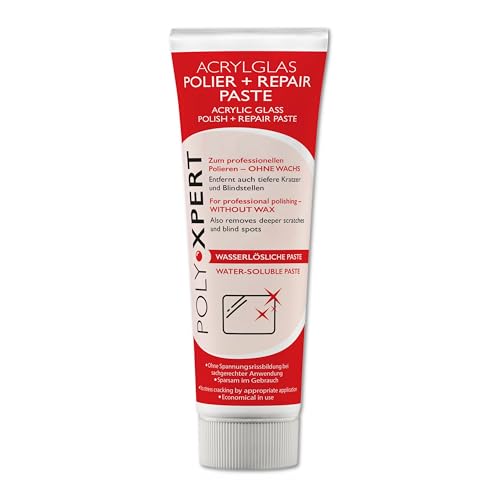 PolyXpert Polier + Repair Paste 75ml Tube für Acrylglas und Kunststoffe von Burnus Care (1)
