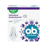 o.b. ExtraProtect Super + Comfort (36 Stück), Tampons für sehr starke Tage, Dynamic Fit Technologie & extra Schutzflügel für bis zu 100% Auslaufschutz während der Periode