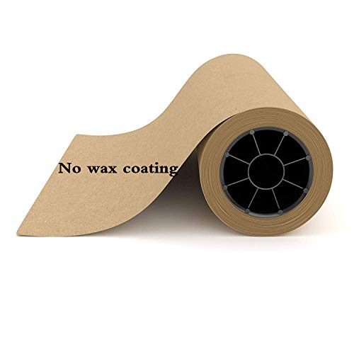 Happyroom Butcher Paper BBQ Kraftpapier 45cm x 52m BBQ Kraftpapier Cooking Paper für Kochen, Geräuchert, Gegrillt, Frittiert, Backwaren, Geschenkpapier für Lebensmittel FDA Approved (45cm*52m)