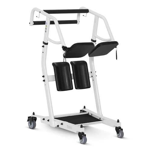 M MCombo Patientenlifter Aufstehhilfe Bett Senioren, Plege & Hilfsmittel Transferhilfe 180KG, Gehhilfe Rollstuhl 86 * 64 * 118 CM, STA446