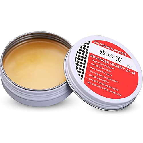 1 Stück 10g Flussmittel-Paste,lötfett flussmittel,Lötpaste,lötflussmittel,Solder Paste,Lötpaste,für Mechaniker,Metall-, Zinn,Telefon,PC-Karten,Bauelemente