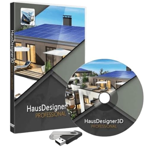 HausDesigner3D Professional 3 - Hausplaner & Architektur 3D CAD Software, Grundrissplanung, Raumplaner