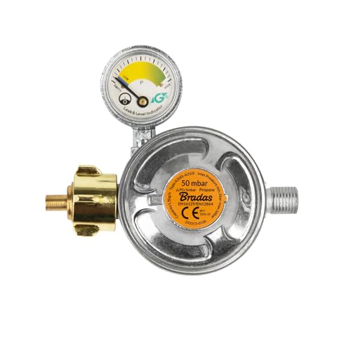 Bradas RG A310IE-002-M Gasdruckregler, mehrfarben, 15 x 8 x 6 cm